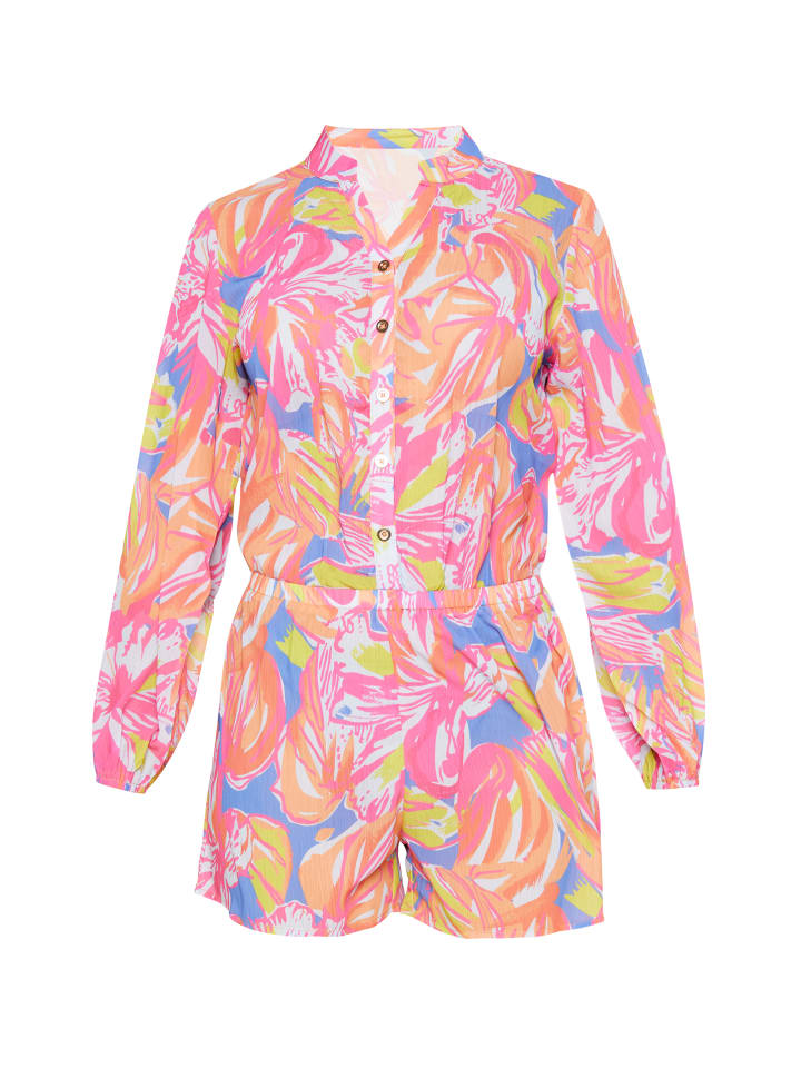 Women Jumpsuit in pink multicolor