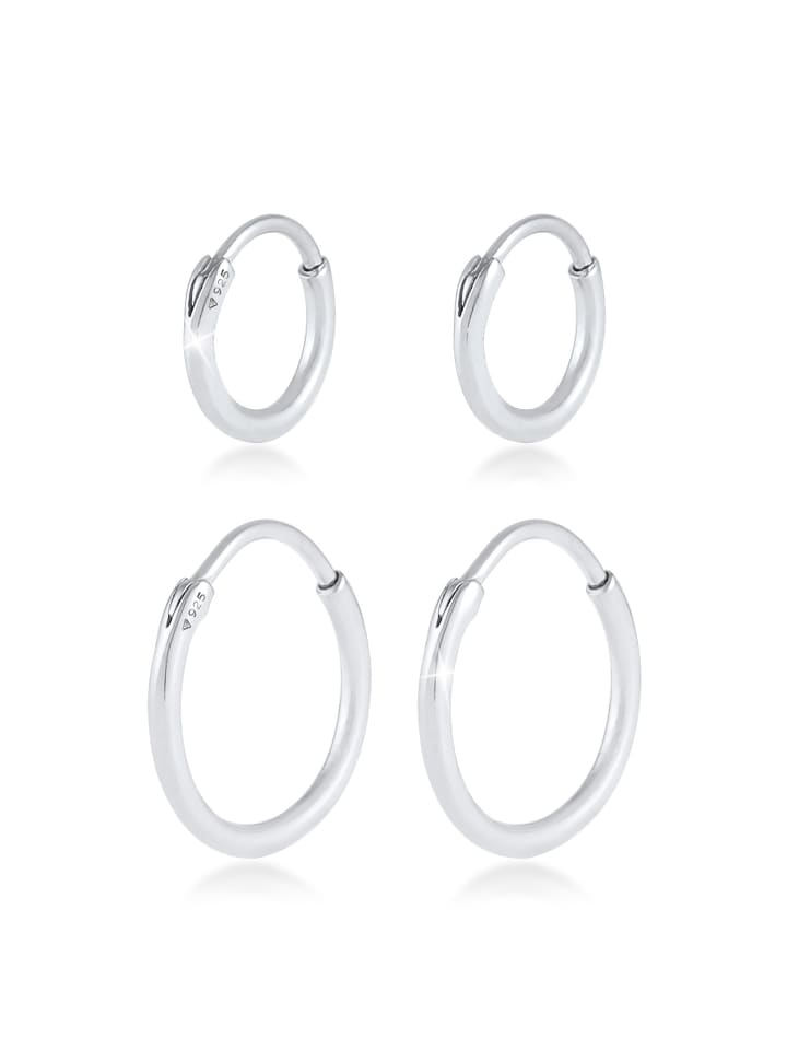 Ohrringe 925 Sterling Silber in Silber