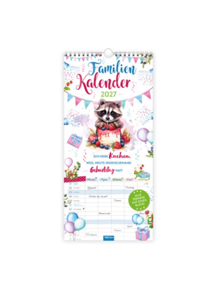 Kalender - TRÖTSCH - Familienkalender Spruchreif 2027