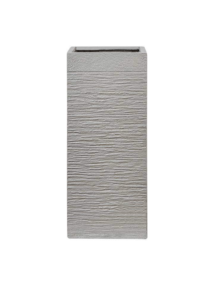 Outdoor Blumentopf DION in Grau - (W) 26 x (H) 60 x (L) 26 cm