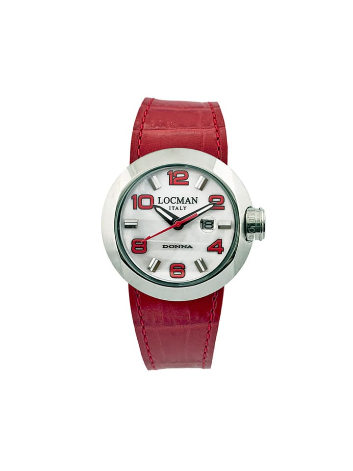 Damenuhr "Donna 0421" in Rot