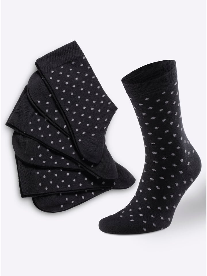 Damen-Socken in schwarz