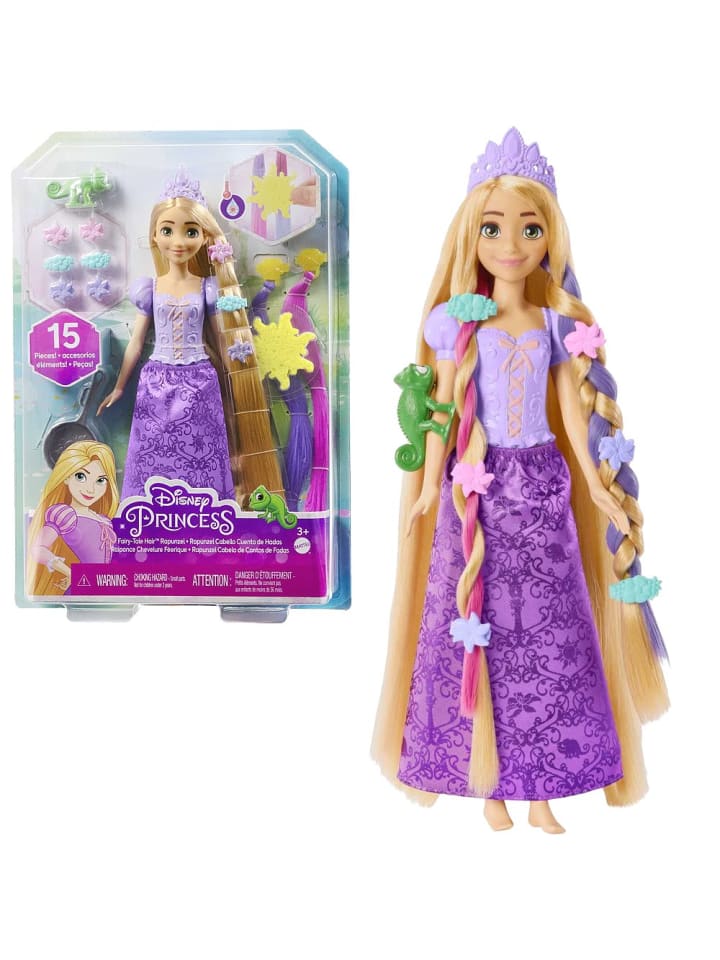 Haarspiel-Set Rapunzel | Mode Fashion Puppe | Disney Princess | Mattel