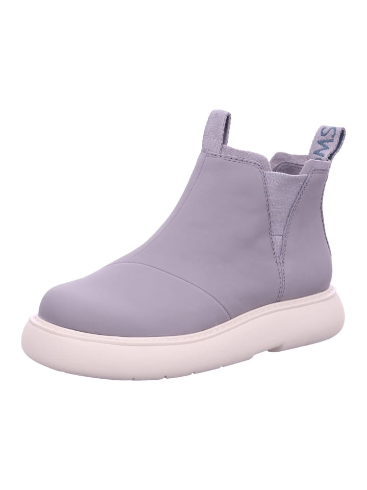 Damen Stiefel/Boots ungefüttert Mallow Chelsea in Grau