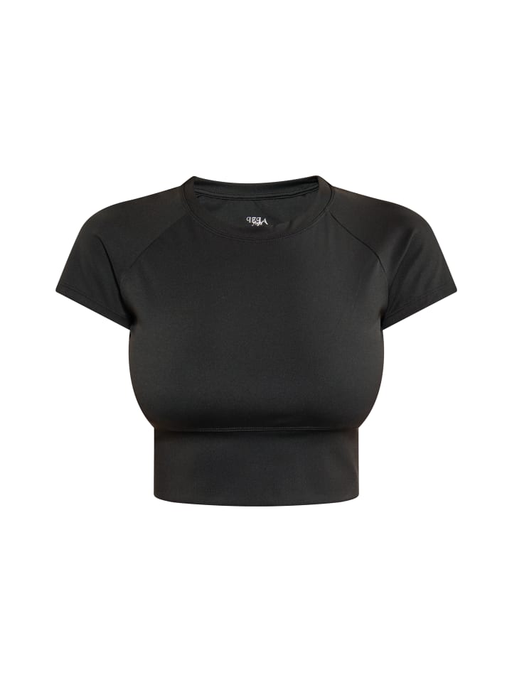 Damen Crop-Top in Schwarz