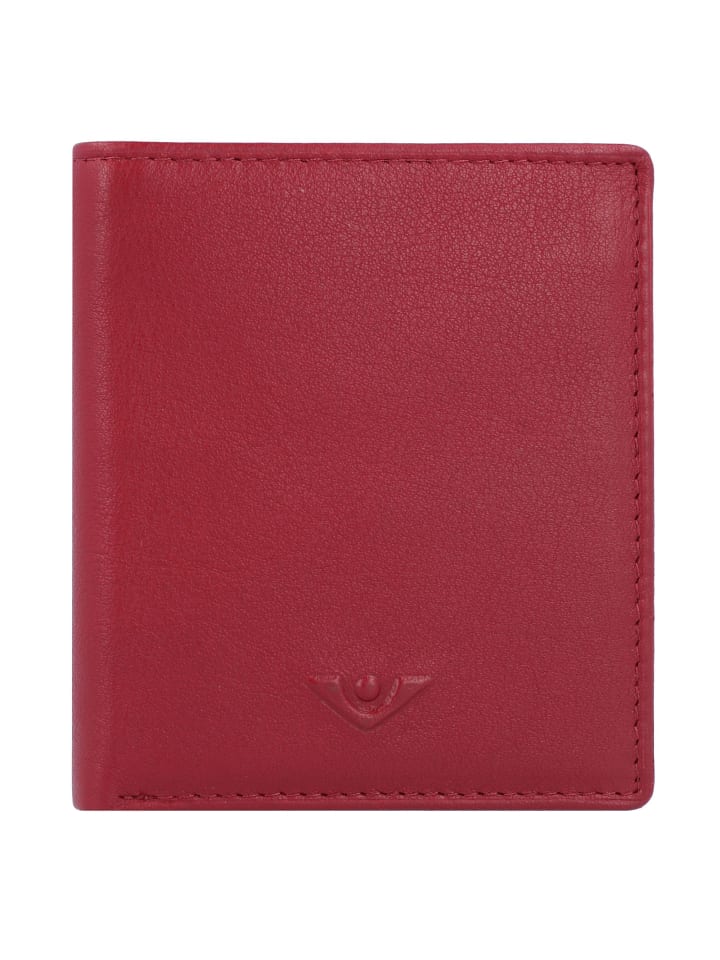 Soft Uli Geldbörse RFID Leder 8 cm granat