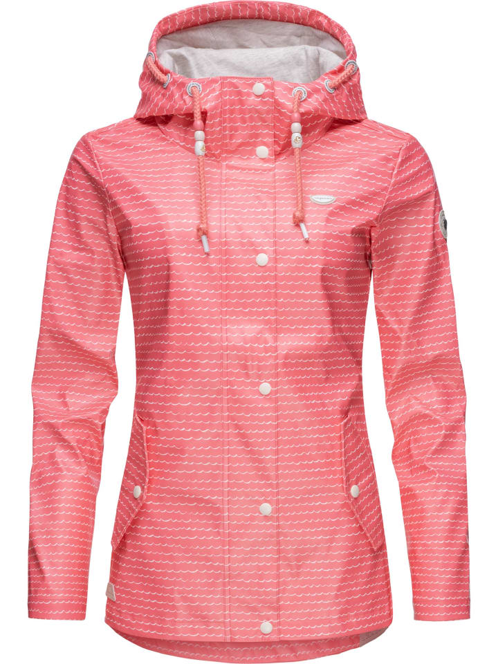 ragwear Regenjacke YM-Marge in Rose Waves günstig kaufen | limango