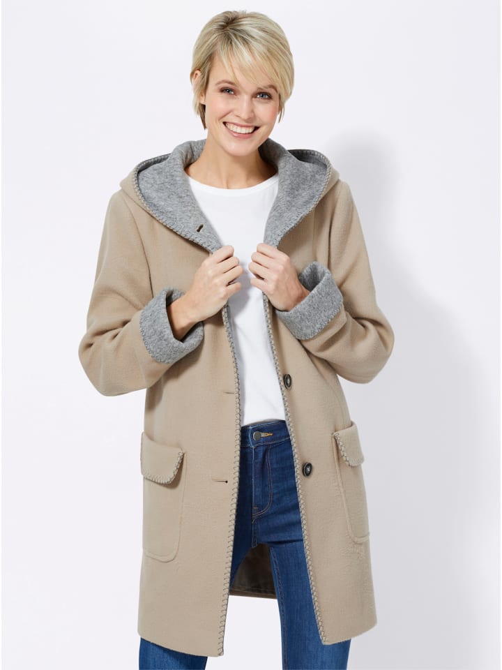 Jacke in stein