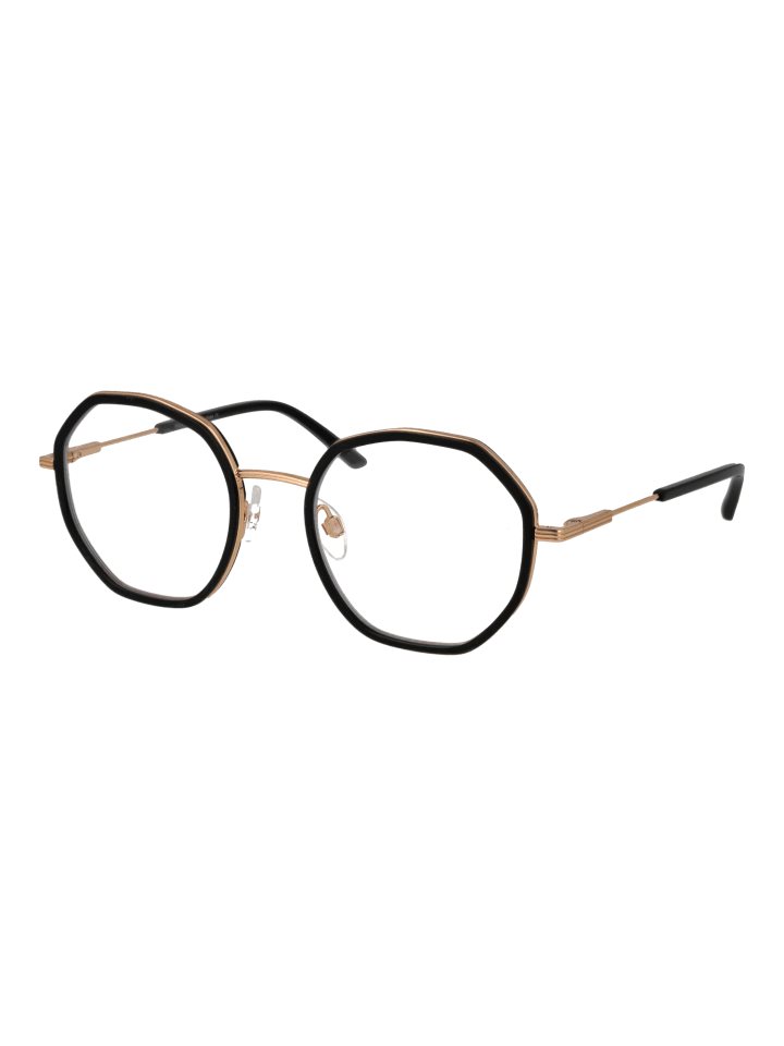 Damen Optische Fassungen Geometrisch Schwarz