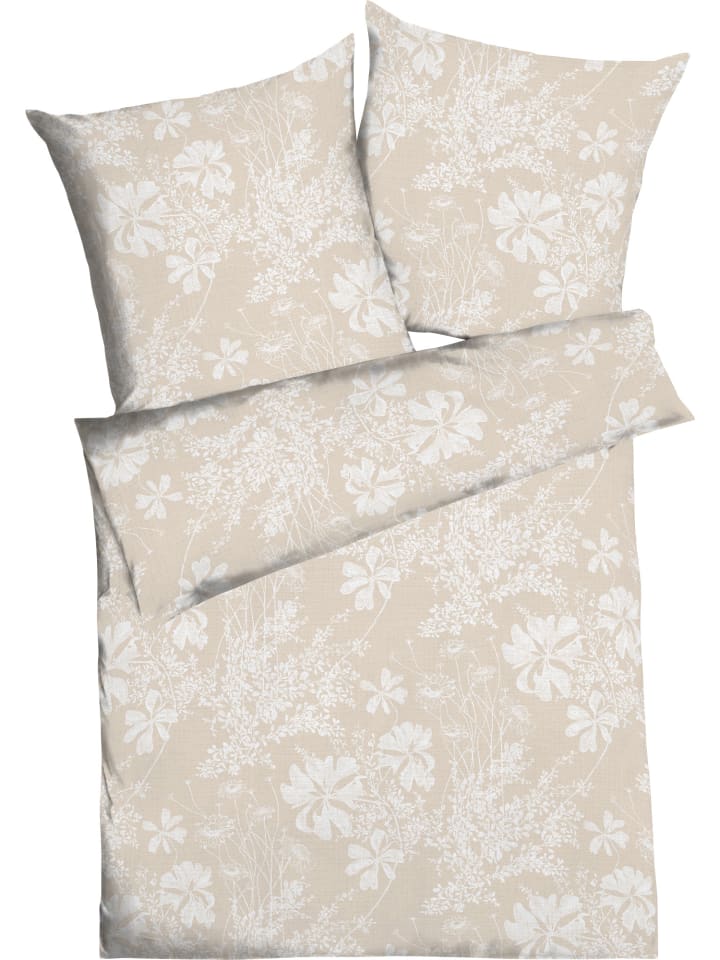 Bettwäsche in beige