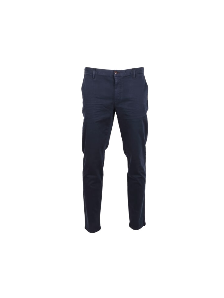 Chino für Herren in dunkel-blau