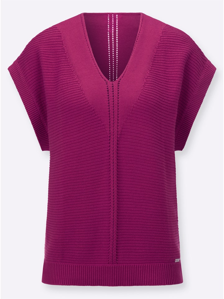 Pullunder in magenta