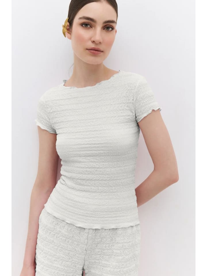Blouse in Weiß