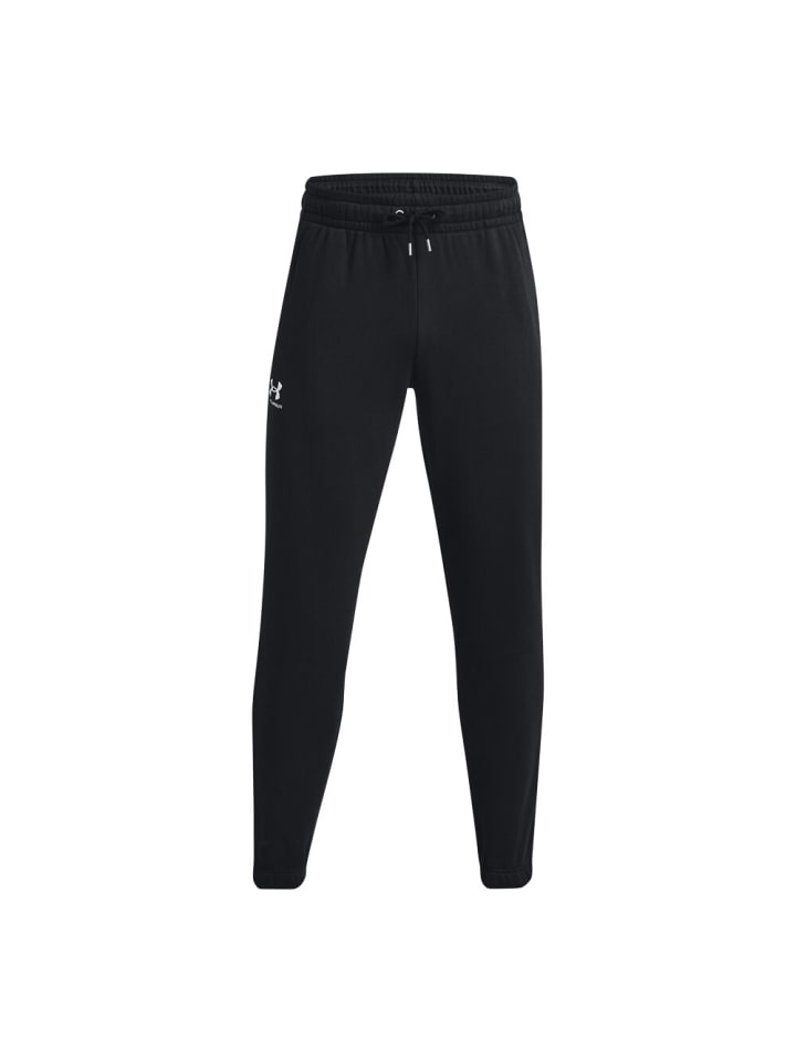 Trainingshose UA ESSENTIAL FLEECE JOGGER in BLACK