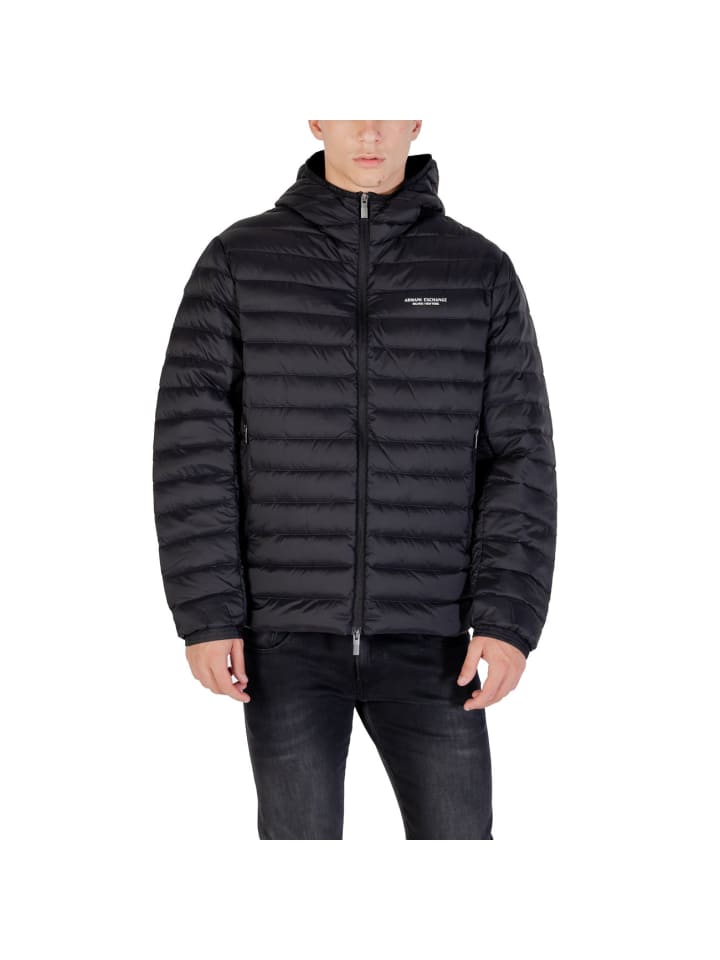 Schwarz Herren Jacke