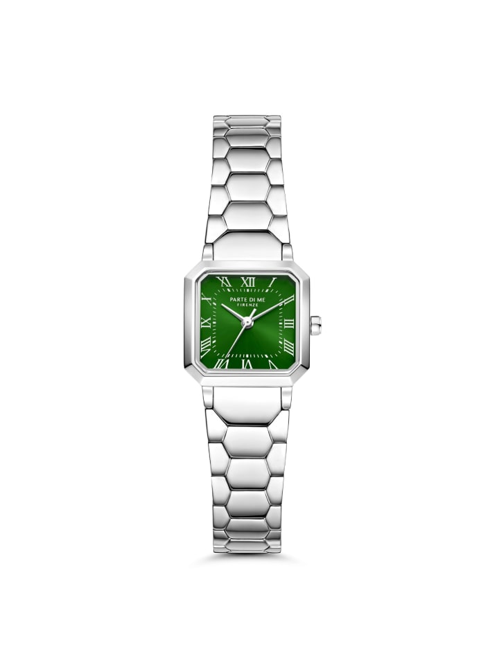 Quartzuhr Orologio "squaremi ladies" in Silber