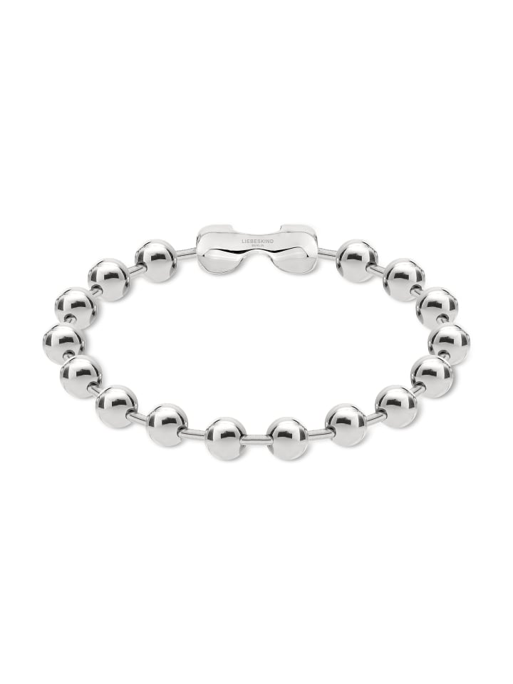 Armband Steel Ball in silber