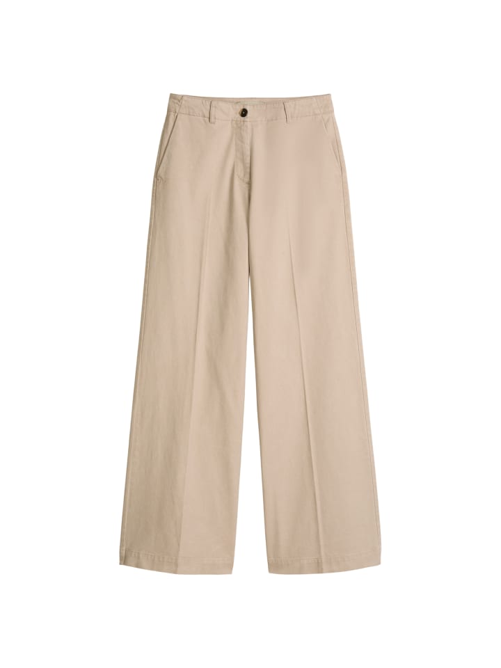 Hose Model Margo wide in Smooth Sand