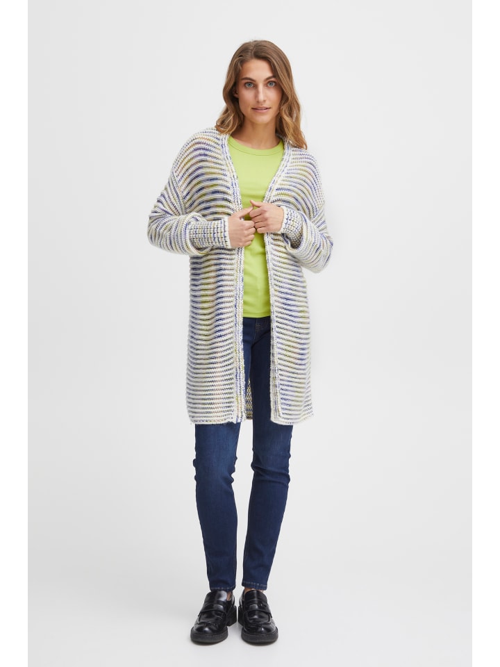 Strickjacke FRLEA Loose fit in Dark Citron Mix