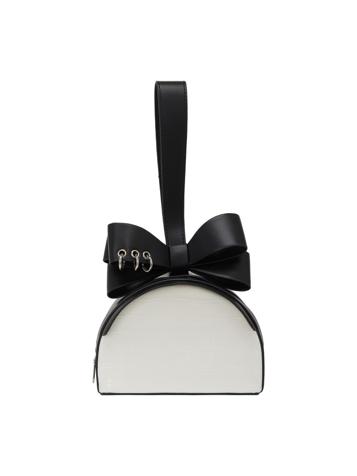 Women Handbag in Black White