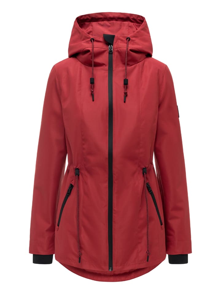 Outdoorjacke Blumentanz 14 in Velvet Red
