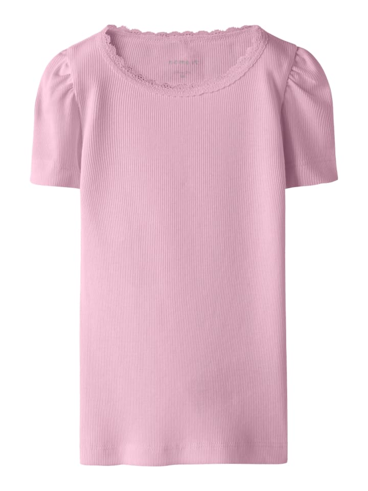 T-Shirt NMFKAB S/S TOP in fragrant lilac