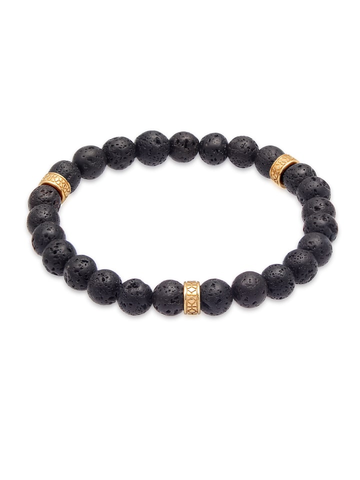 Armband 925 Sterling Silber Kugel in Gold