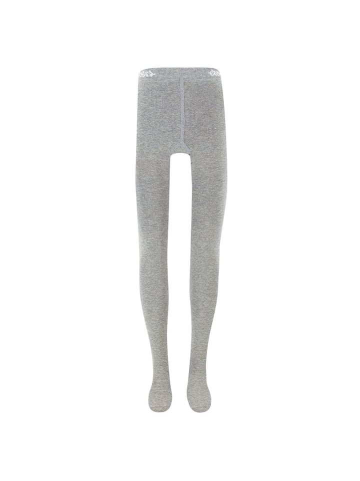 Strumpfhose Uni in sweater grau mel