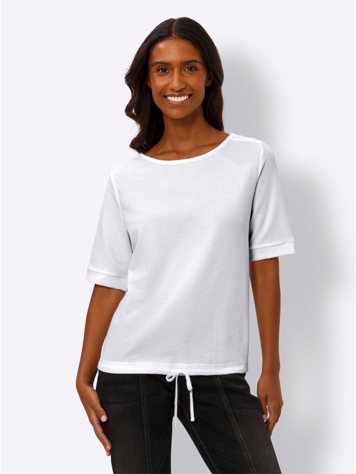 Shirt in ecru