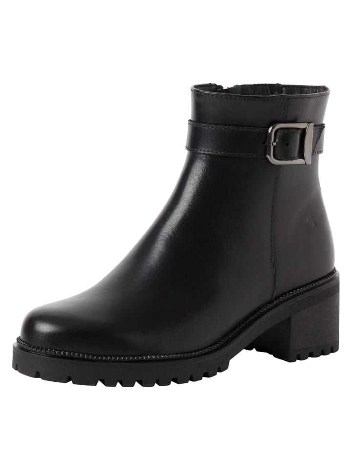 Stiefelette in BLACK LEATHER