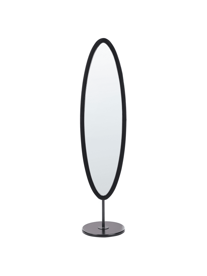 Standspiegel LOUVIGNY in Schwarz - (W) 40 x (H) 167 x (L) 38 cm Vertikal