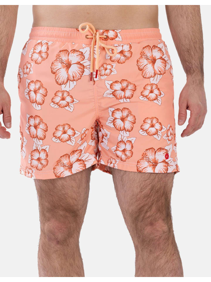 Badeshorts FALCAO in Bright Peach