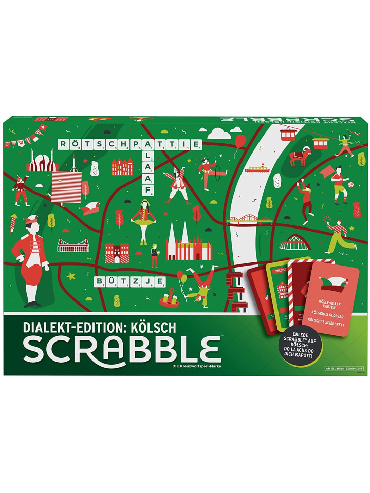 Scrabble - Dialekt-Edition: Kölsch in mehrfarbig