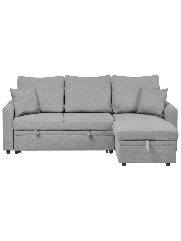3-tlg 3-Sitzer Sofa NASSJO in Grau linksseitig