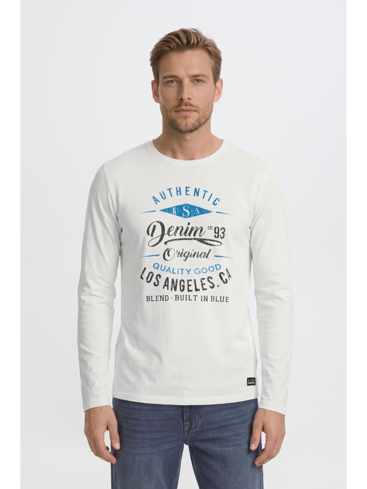 Langarmshirt BHDopper in Weiß