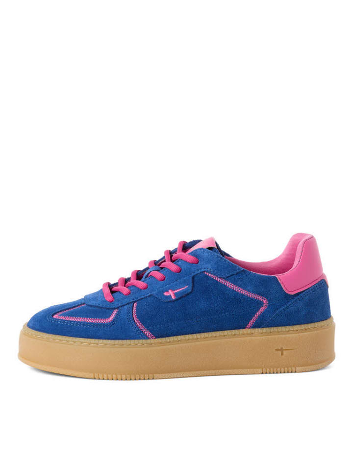 Schnürschuhe in blau