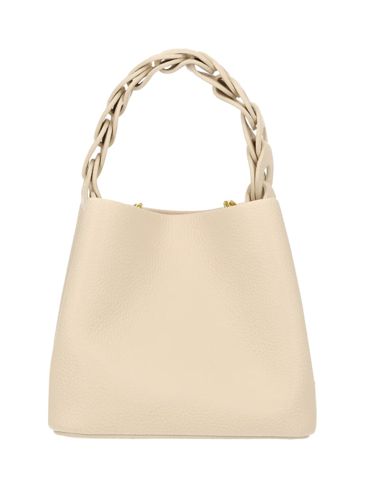 Women Bucket Bag in Offwhite