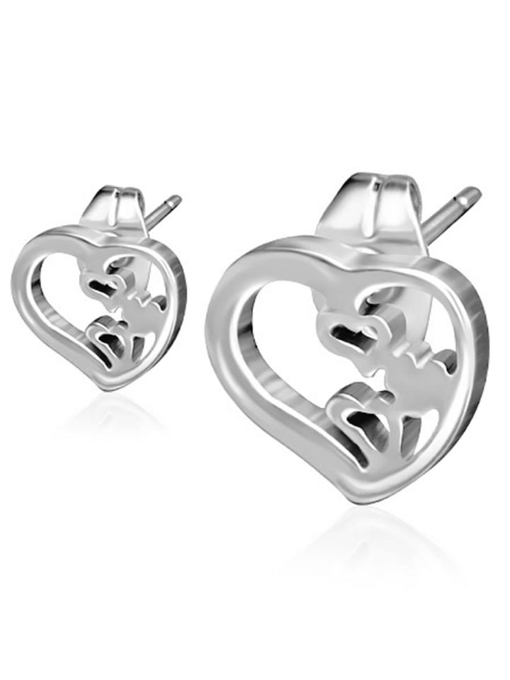 Ohrstecker in Silber