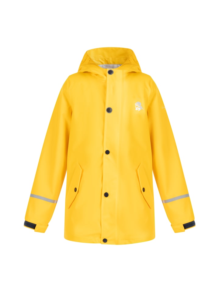 Jungen Regenjacke in Gelb