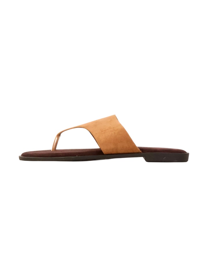 Sandalen zum Hineinschlüpfen Braun