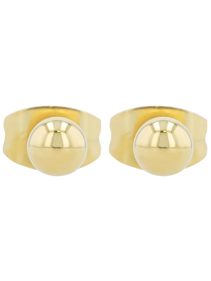 Unisex Ohrringe – Ohrstecker aus Edelstahl in gold