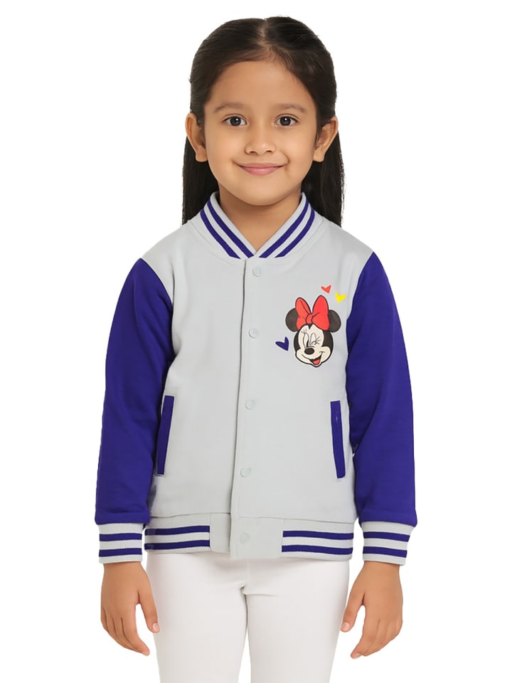 Disney Minnie Mouse Collegejacke - This girl can Baseball in Mehrfarbig