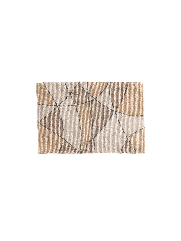 Badematte Loui Sandfarben 60 x 90 cm