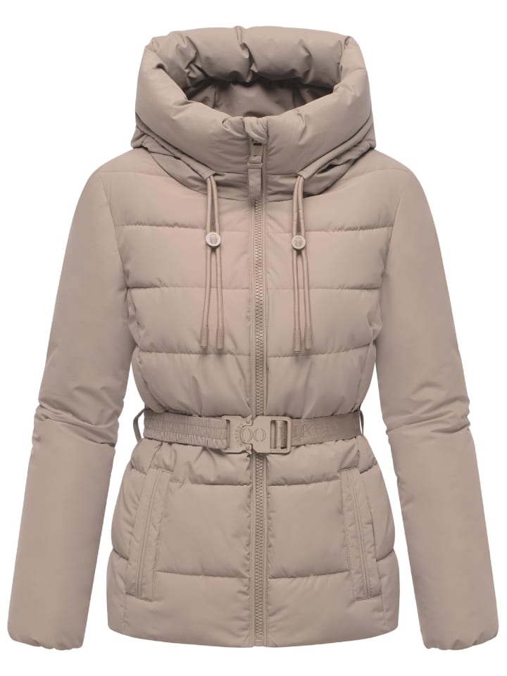 Steppjacke Himee 16 in Taupe Grey