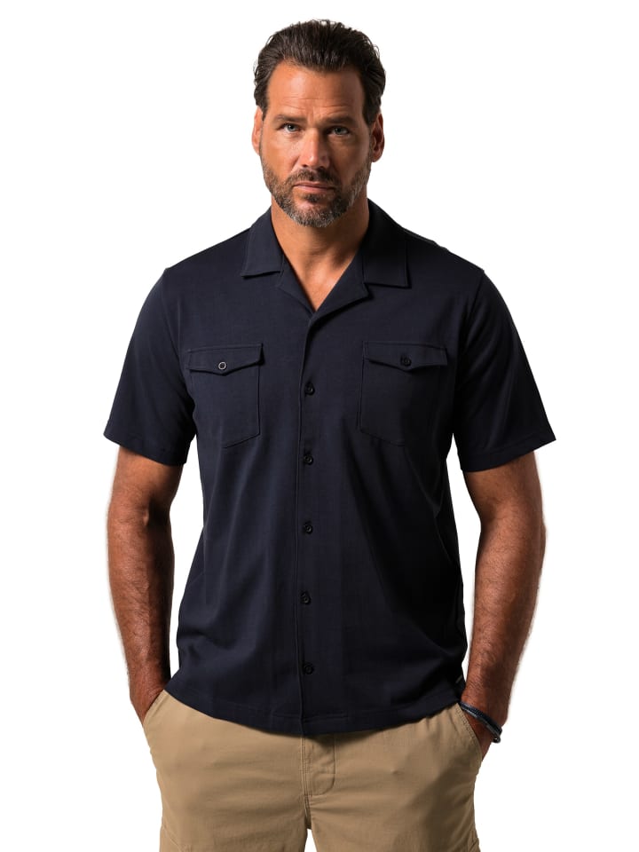 Hemd in navy blau