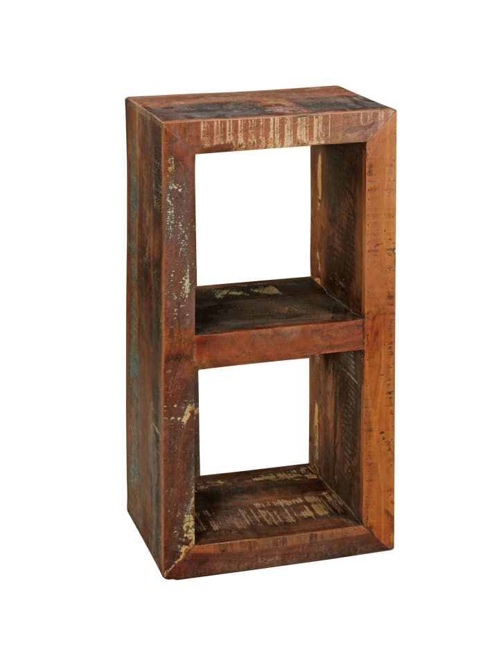 Bücherregal in Braun / Mango / 45x35x90