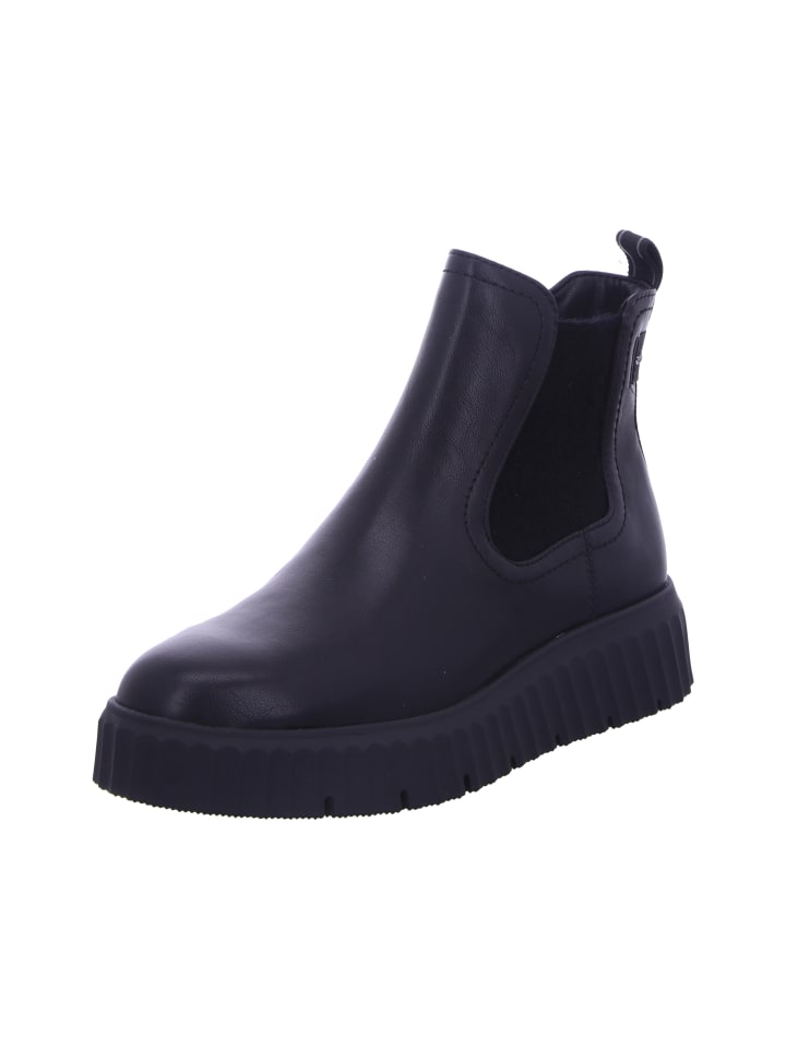 Stiefelette in schwarz