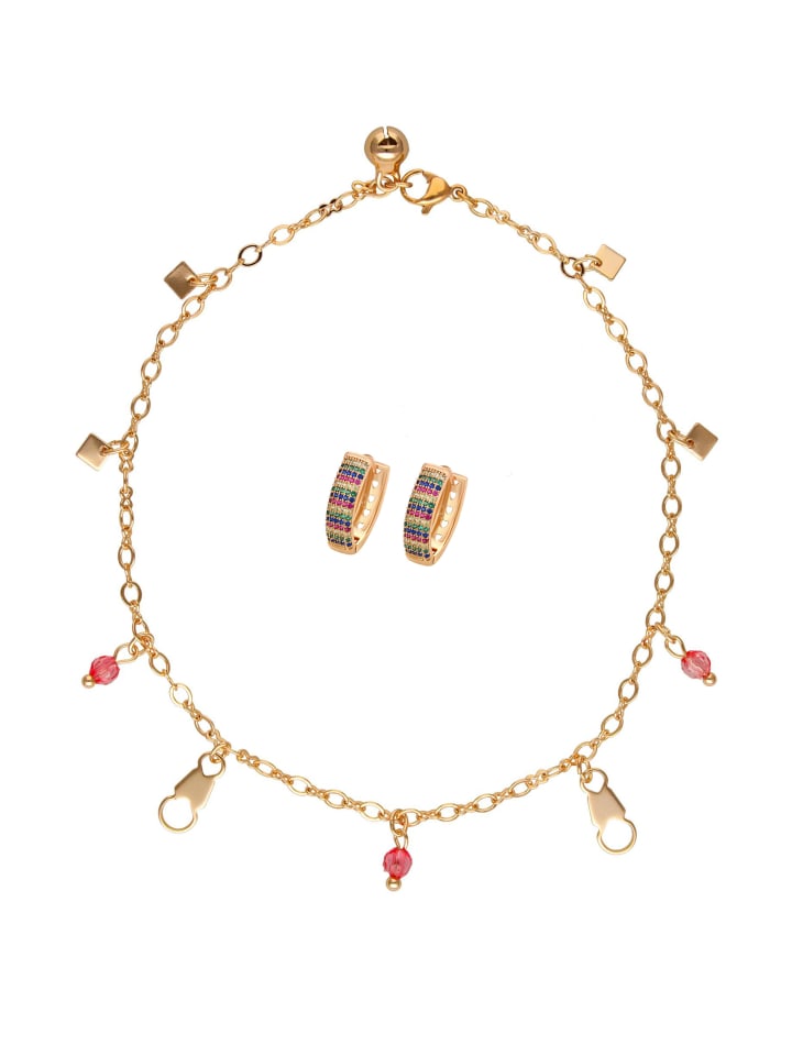 Women Jewelry Set in gold