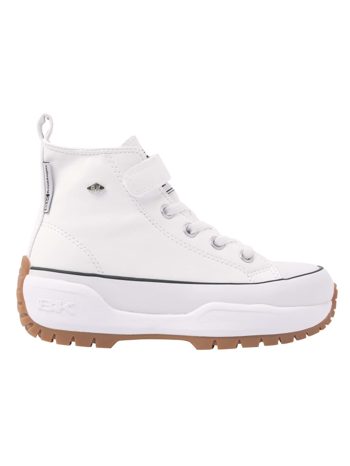 Sneaker Kaya mid fly in weiss/schwarz