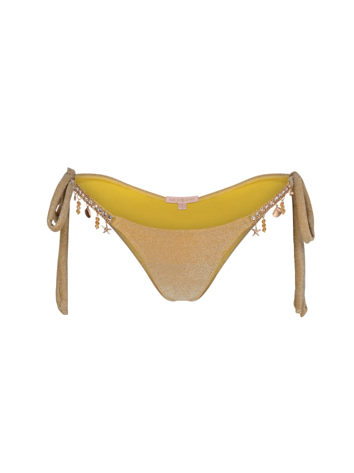 Bikini-Hose Lumiere Seychelles in Gold